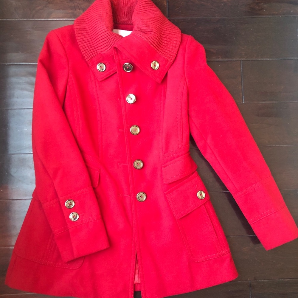 RED WINTER COAT ❤️